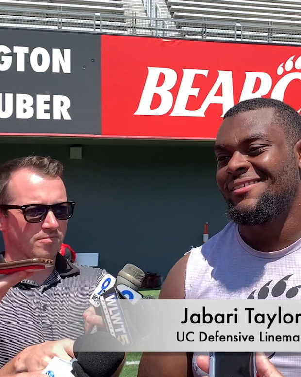 Jabari Taylor Scrimmage INT